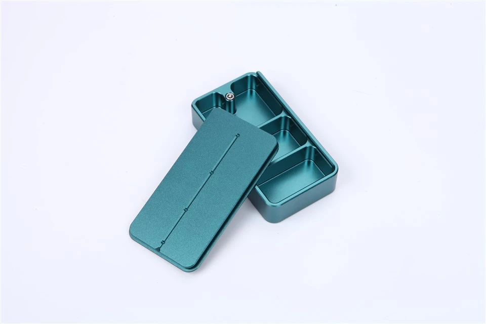 Matte Teal Solid Color Aluminum Everyday Carrier